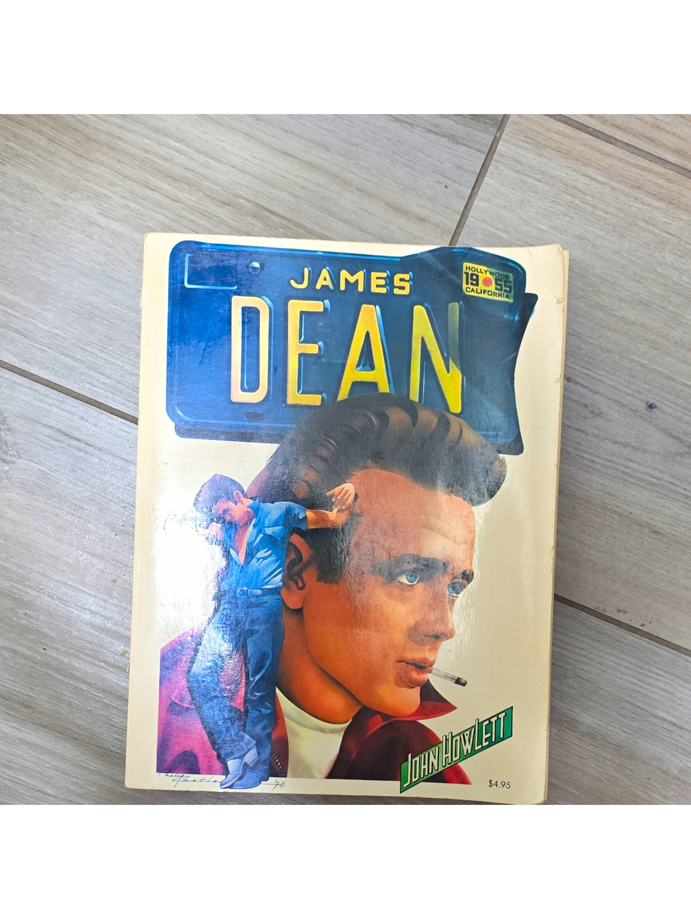 James Dean Biography John Howlett PB Fireside 1975 Illustrated